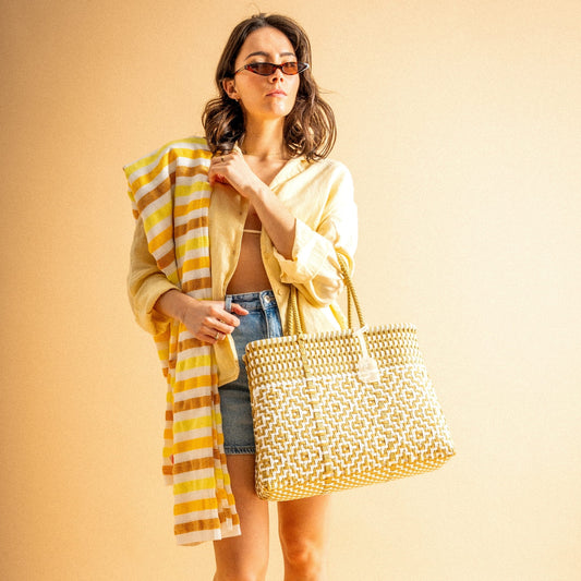 MOSAÏC M COCO SABLE - SAC MOYEN PÜP