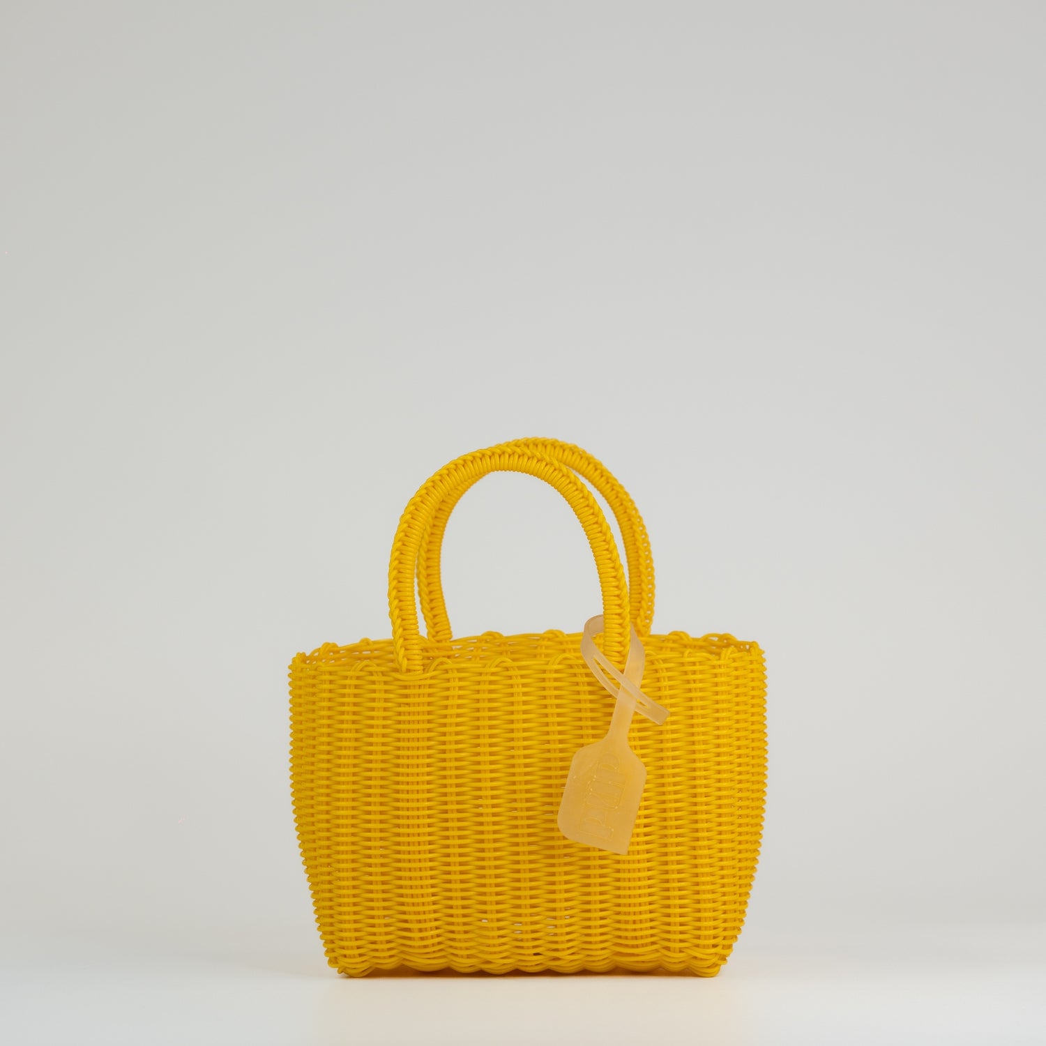 Panier Nëo en taille extra small jaune sur fond blanc 