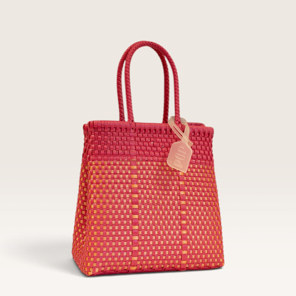 SAC À MAIN VENUS S ROSE ET DORÉ
