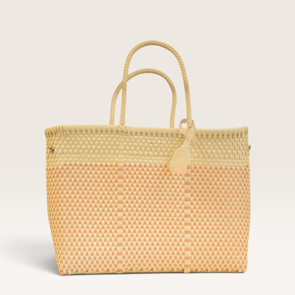 SAC À MAIN M VENUS LIN SAUMON