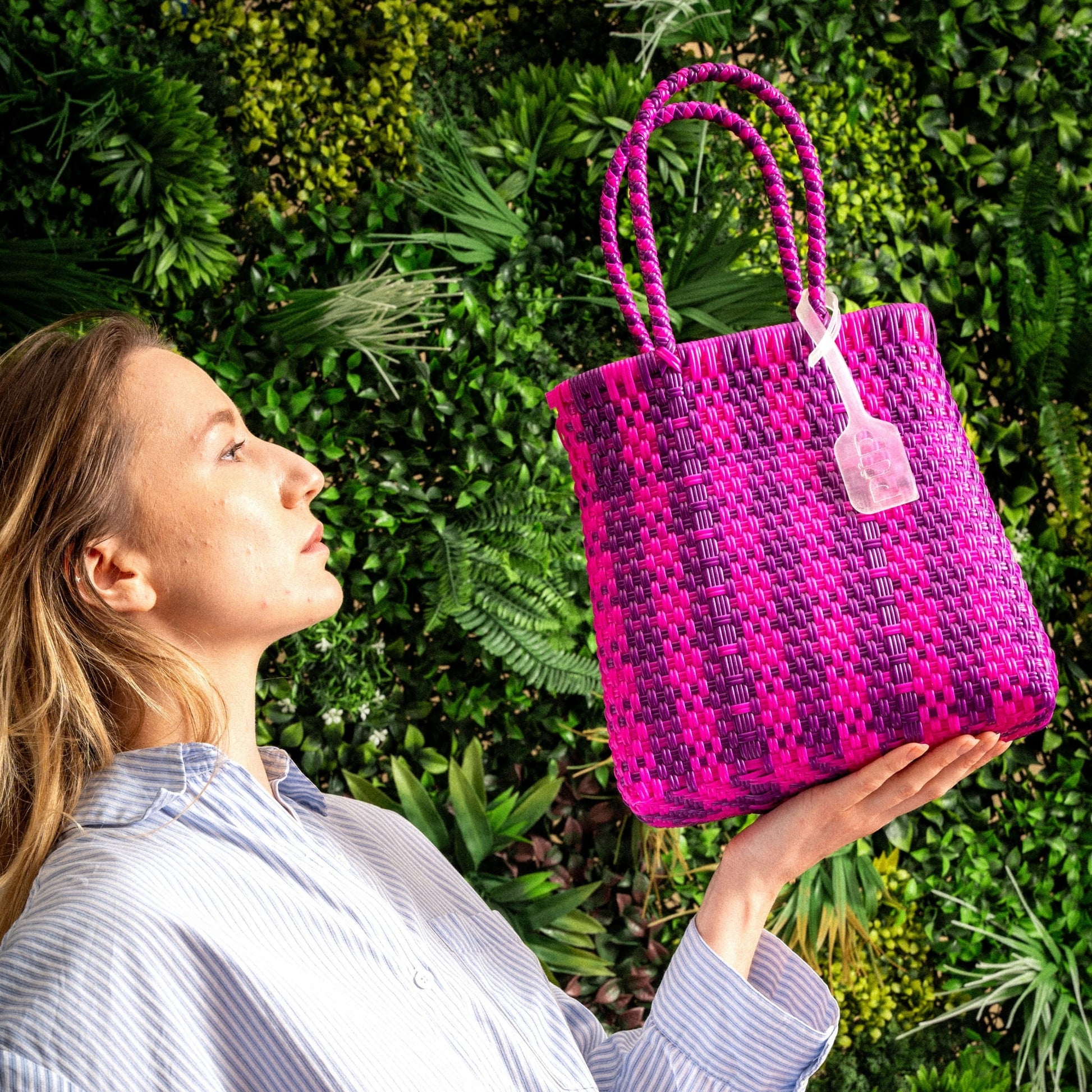 BETTY S BOUGAINVILLIER PRUNE - PETIT SAC PÜP
