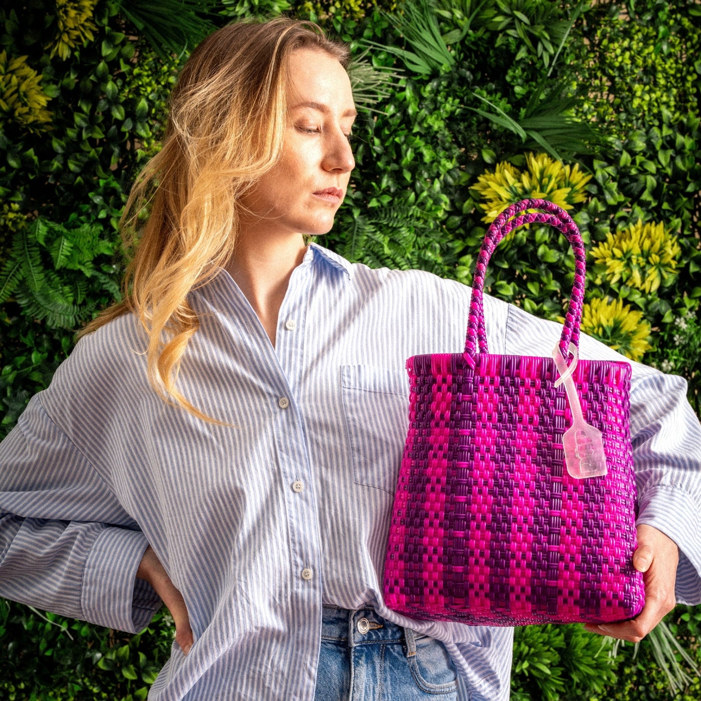 BETTY S BOUGAINVILLIER PRUNE - PETIT SAC PÜP