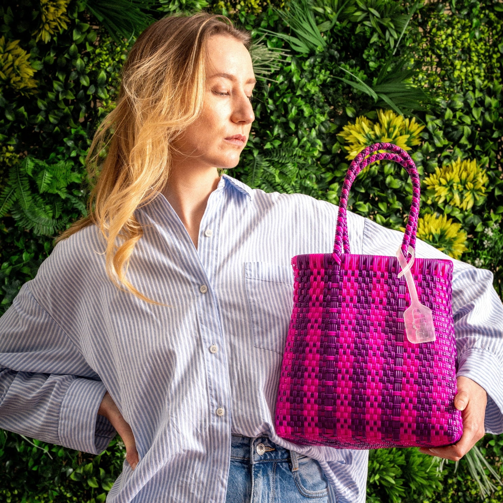 BETTY S BOUGAINVILLIER PRUNE - PETIT SAC PÜP