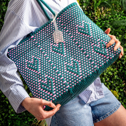 CHÉRI M JADE BUBBLEGUM - SAC MOYEN PÜP