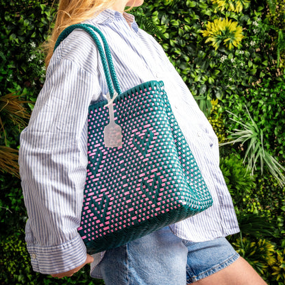 CHÉRI M JADE BUBBLEGUM - SAC MOYEN PÜP