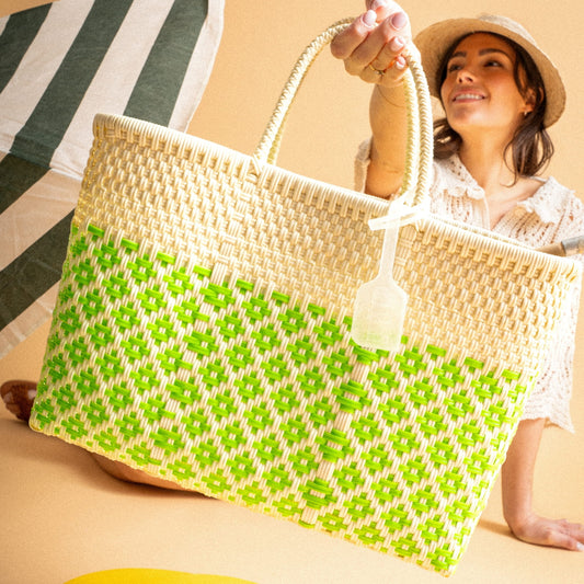FLORA M LIN TILLEUL- PANIER MOYEN PÜP