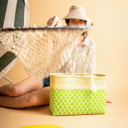 FLORA M LIN TILLEUL- PANIER MOYEN PÜP