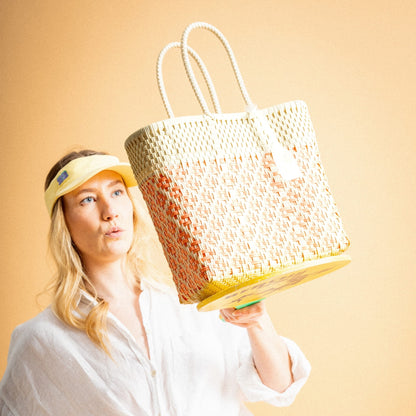 FLORA S LIN SAUMON - PETIT PANIER PÜP