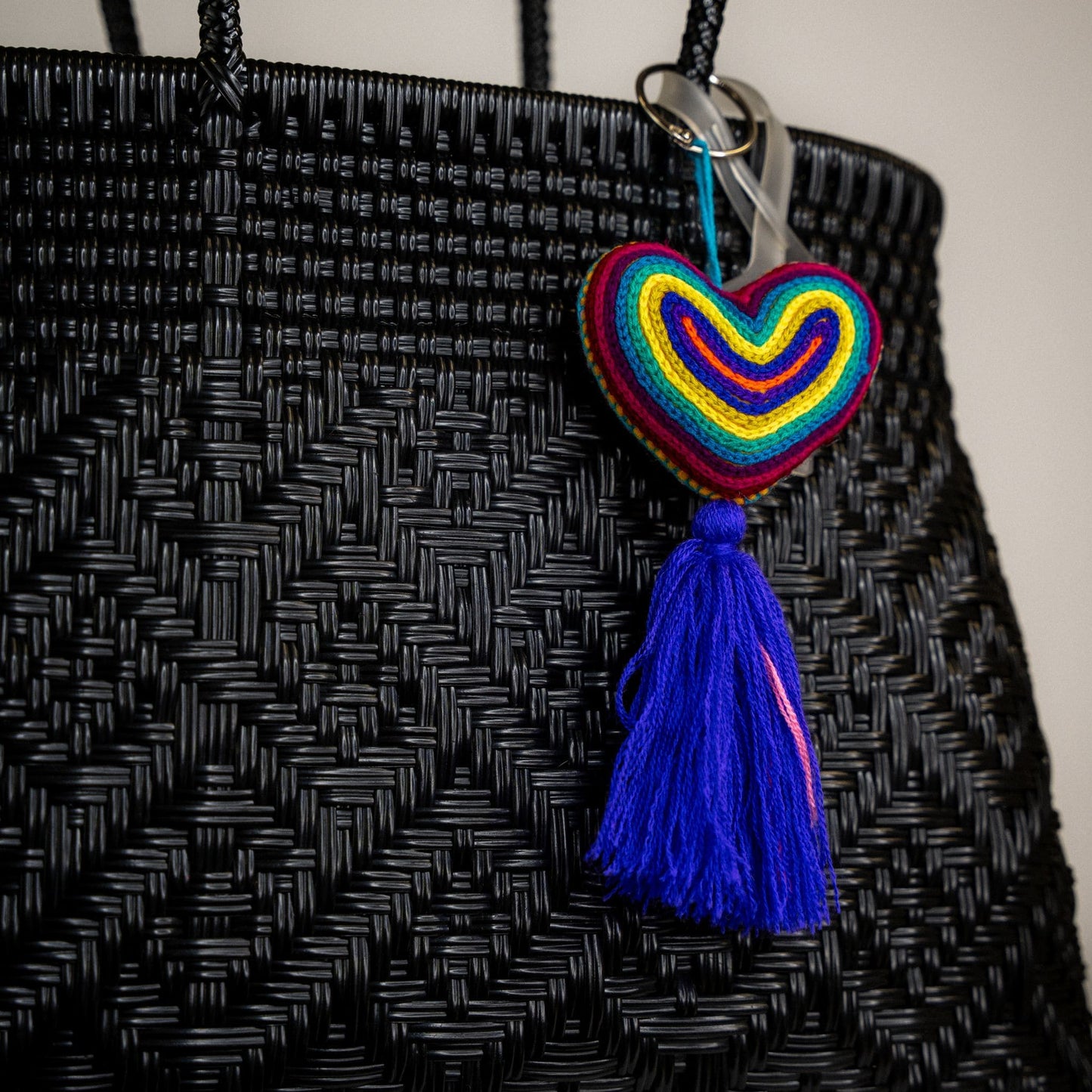 GRIGRI PETIT COEUR ET POMPOM