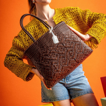 LOOM M CHOCOLAT - SAC MOYEN PÜP