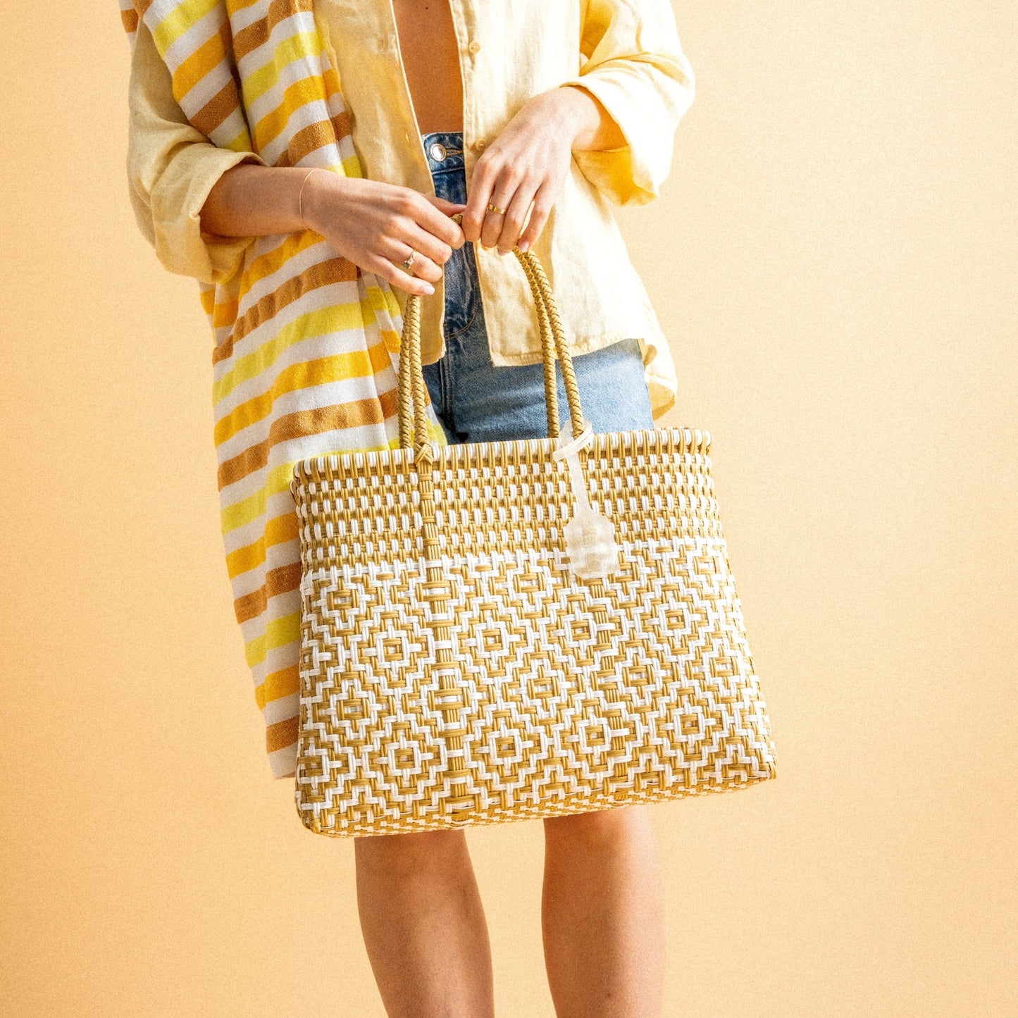 MOSAÏC M COCO SABLE - SAC MOYEN PÜP