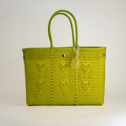 SAC À MAIN CHÉRI M VERT ET JAUNE