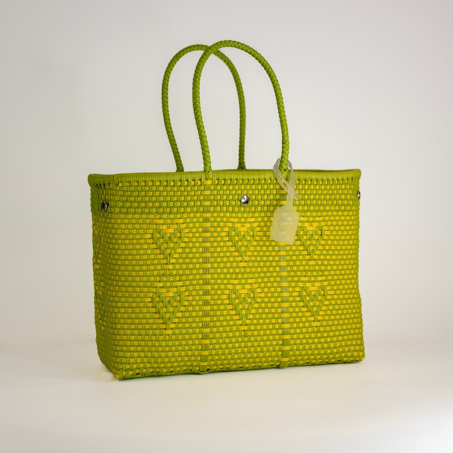 SAC À MAIN CHÉRI M VERT ET JAUNE