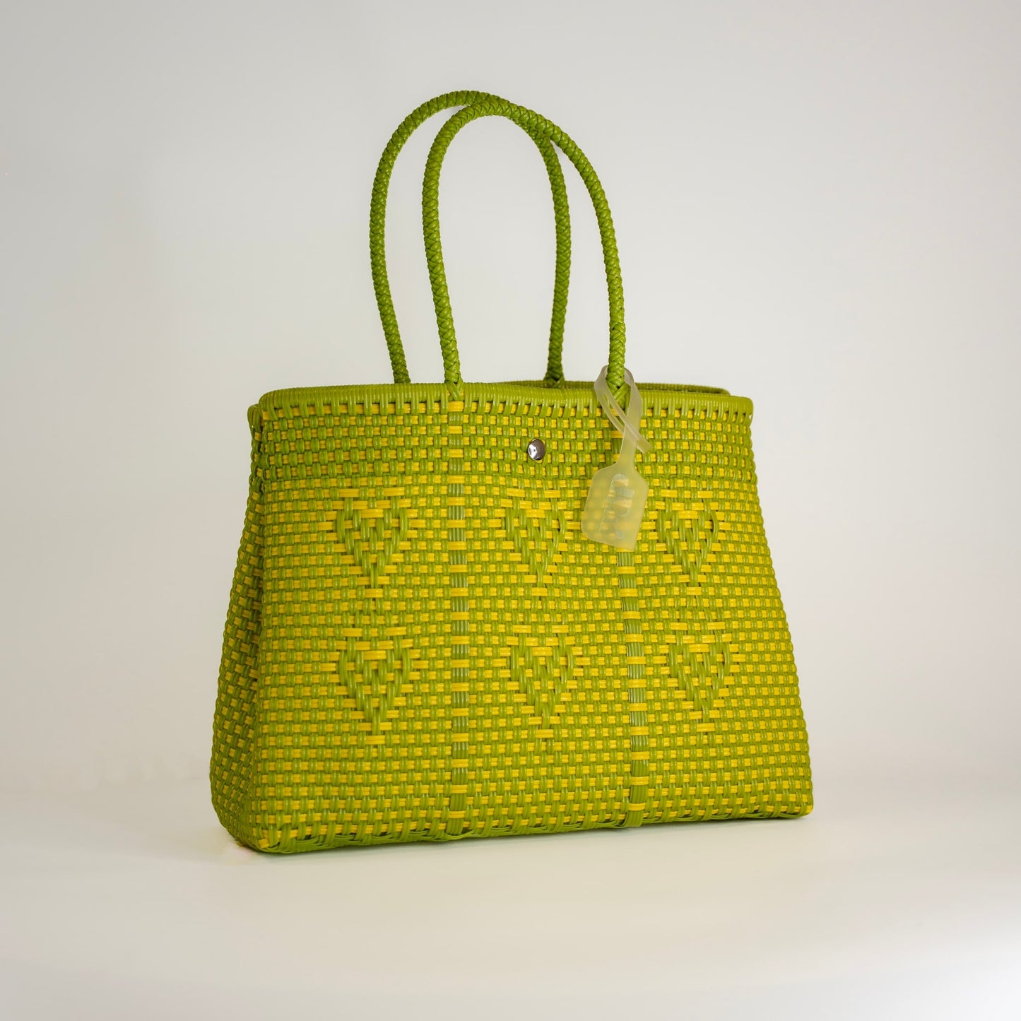 SAC À MAIN CHÉRI M VERT ET JAUNE